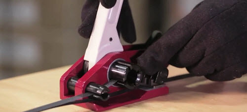 how to strap a windlass tensioner